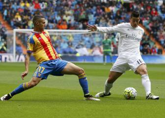 James muestra ante el Valencia que puede encajar en el equipo de Zidane