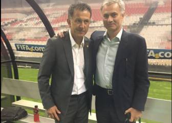 Mourinho y Osorio, dos genios de la dirección técnica juntos