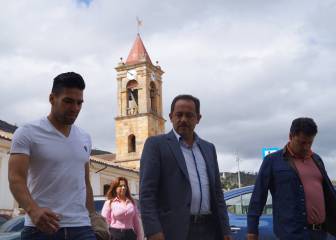 Falcao vuelve a Colombia y hace un alto en Gachancipá