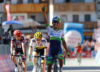Colombia fue protagonista en el Giro: Chaves y Atapuma figuras en la etapa reina
