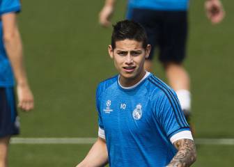 James palpita la final y elogia a Zidane: 