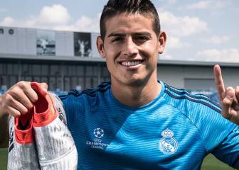 James estrenará estos guayos en la final de la Champions