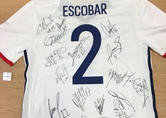 Andrés Escobar presente en la Copa América Centenario 2016