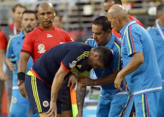 James entrena diferenciado junto con Zapata y Arias