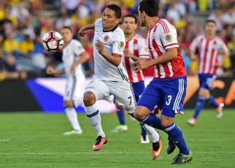 Colombia 2 - 1 Paraguay: Resumen, resultado, goles y ficha del partido