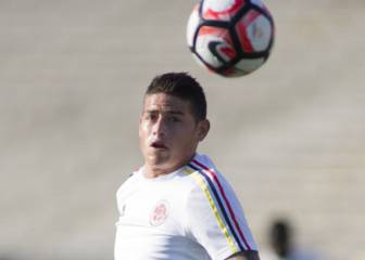 James Rodríguez será titular ante Paraguay