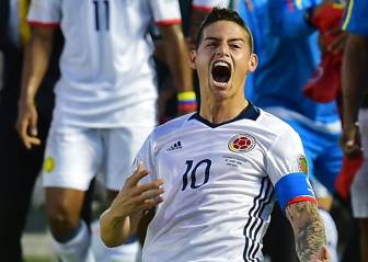James siempre quiere estar, por eso es el capo de Colombia