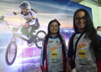 En la Liga de BMX quieren ser y volar como Mariana Pajón