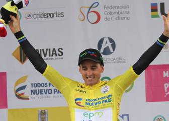 Oscar Sevilla es el primer líder de la Vuelta a Colombia 2016