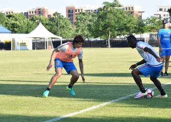 Fuerte calor acompaña trabajo de la Selección Colombia