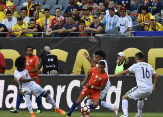 Colombia 0- 2 Chile: Resumen, resultado y goles. La Roja a la Final
