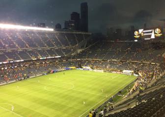 Segundo tiempo Colombia-Chile empezó dos horas más tarde