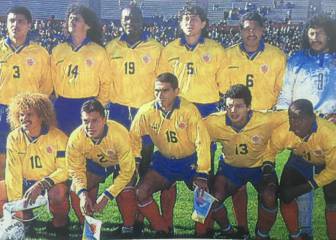 La Selección Colombia que fue tercera en Copa América 1995