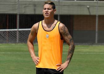 James Rodríguez vuelve a casa, entrena con Envigado