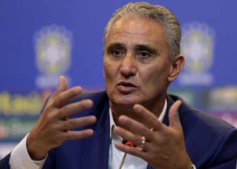 Tite da 1era convocatoria de Brasil que jugará ante Colombia
