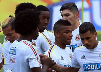Colombia entrena por primera vez con el grupo completo
