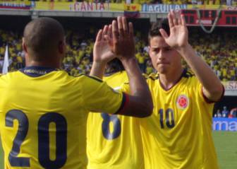 Colombia tiene saldo positivo con James y Macnelly juntos