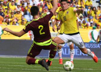 Colombia 2-0 Venezuela: Crónica, Resultado y ficha del partido