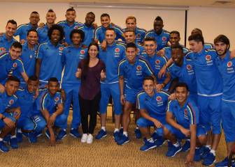 Pajón, la novia de la Selección: apoyo para vencer a Venezuela