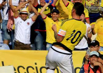 James rompe el hechizo con Venezuela: Colombia gana 2-0