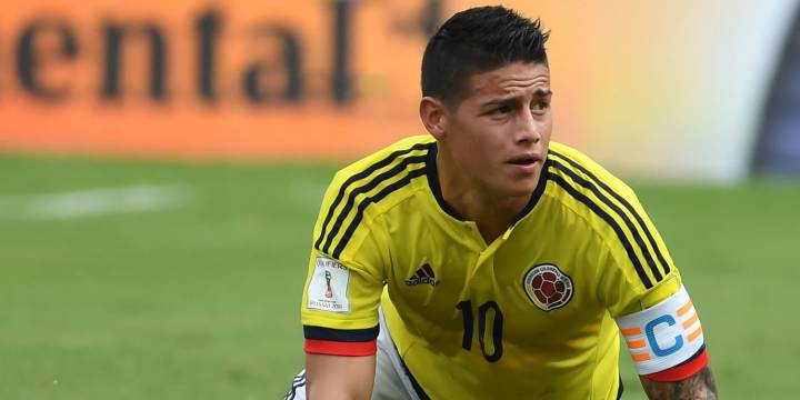 James Rodríguez cumplirá 50 partidos con la Selección Colombia