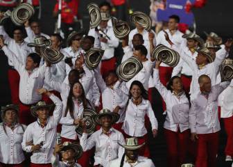 Colombia pone el sabor en el desfile de inauguración