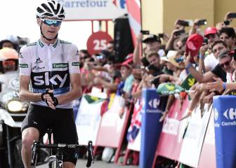 Cuadro a cuadro: Froome aplaude a Nairo en línea de meta