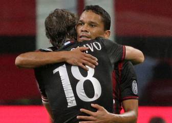 Bacca sigue respondiendo con goles; Lazio, su nueva víctima