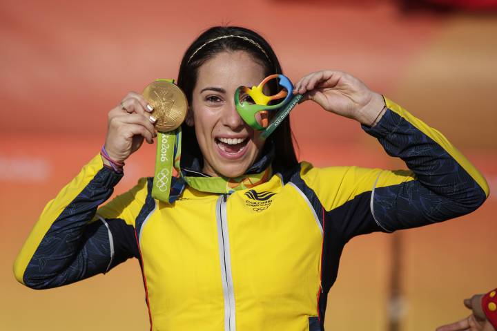 Mariana Pajón puso a pruebas sus cualidades mentales y físicas para haber conseguido la medalla de oro en Río 2016