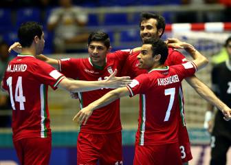 Irán vence a Paraguay 4-3 y es semifinalista en Futsal