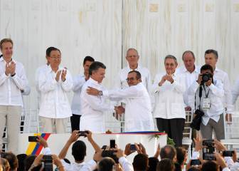 Día histórico en Colombia: Farc y Gobierno firman los Acuerdos