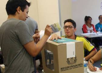 Así transcurre la jornada de votación del plebiscito en Colombia