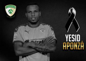 El futbolista colombiano Yesid Aponzá fallece en un accidente