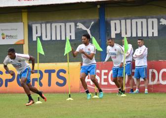 Gimnasio y trabajo de campo de la Selección en Asunción