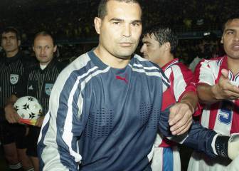 Colombia sufrió dos veces al Chilavert goleador