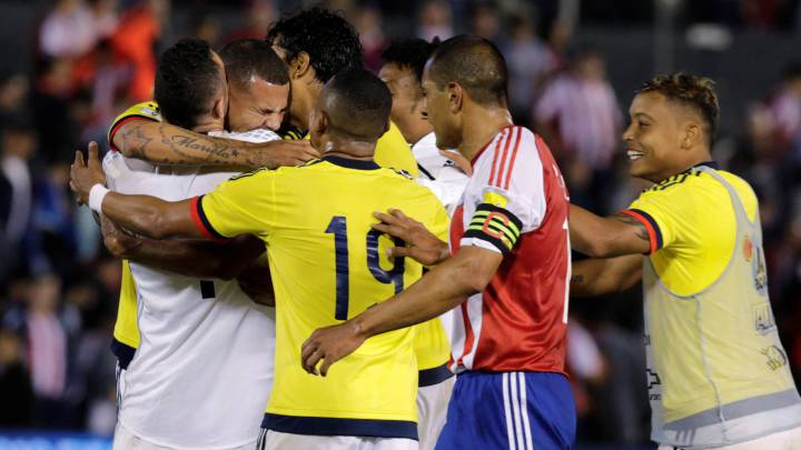 Colombia vence a Paraguay y mira de cara al Mundial