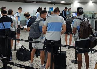 Uruguay llega a Barranquilla tras 11 horas de vuelo