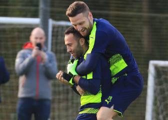 David Ospina listo para Champions ante el Ludogorets