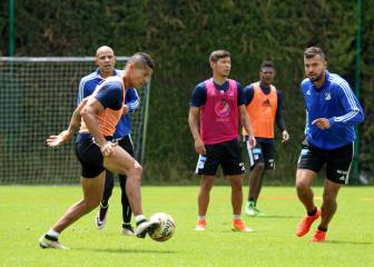 Millonarios trabaja en defensa y definición