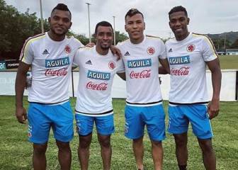 Con cinco jugadores, Colombia inicia trabajos pensando en Chile