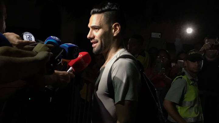 Falcao llegó a Barranquilla en la concentración de la Selección Colombia para enfrentar a Chile y Argentina: "Me levanté y ahora mi ilusión es jugar e Mundial de Rusia 2018"