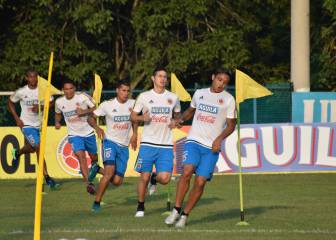 Selección a doble jornada en el cuarto día de entreno