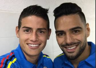 Bienvenida de James a Falcao: Vamos a soñar juntos de nuevo