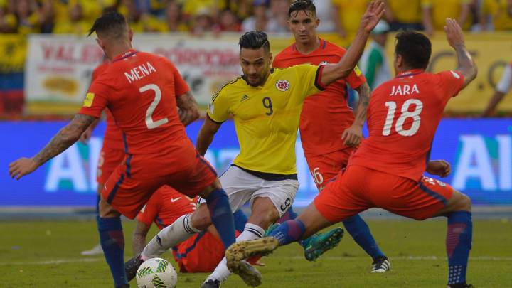 Por la fecha 11 de eliminatorias a Rusia 2018, la Selección igualó 0-0 en Barranquilla. Falcao jugó el segundo tiempo.