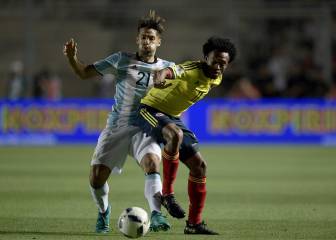 Argentina vs Colombia en imágenes por Eliminatoria
