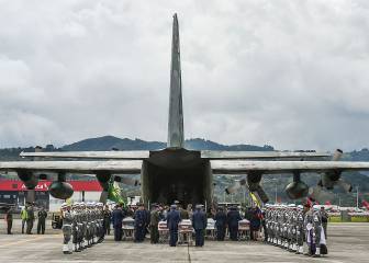 ¡Buen viaje campeones! Chape y su último adiós en Colombia