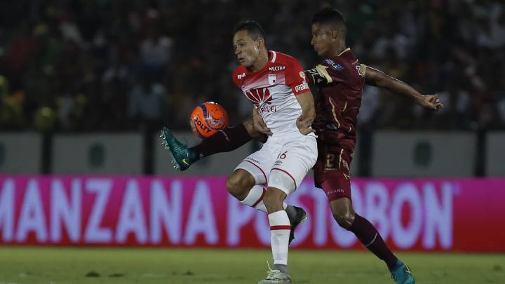 Sigue el Santa Fe vs Deportes Tolima en vivo online: partido de vuelta de la final de la Liga Águila 2016-II desde el estadio El Campín de Bogotá en Londres este domingo 18 de diciembre de 2016 a las 18:00 horas.