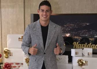 Así fue la navidad de James, Falcao y amigos de Selección