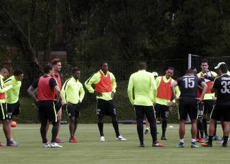 Nacional hace su primera práctica con refuerzos a bordo