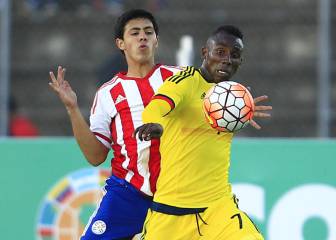En imágenes el empate entre Colombia y Paraguay por el Sub 20